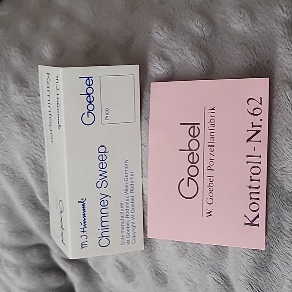 Ich bringe Gluck, kaminfeger chimney sweep vintage goebel Hummel 12 2/0 - Picture 11 of 16